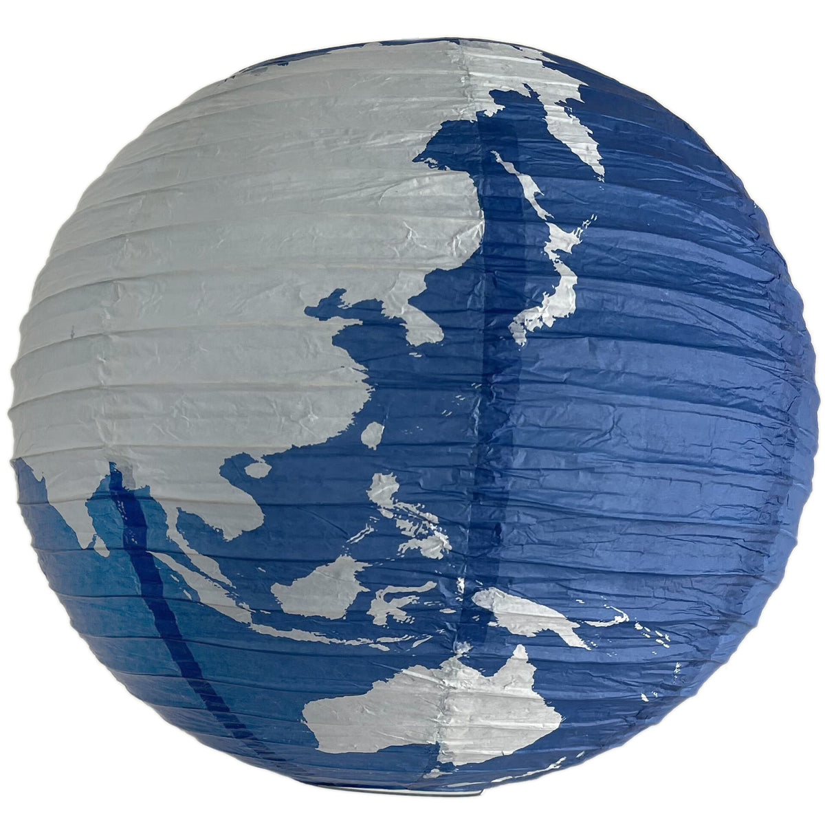 12-Pack 16&quot; World Earth Globe Paper Lantern - Luna Bazaar | Boho &amp; Vintage Style Decor